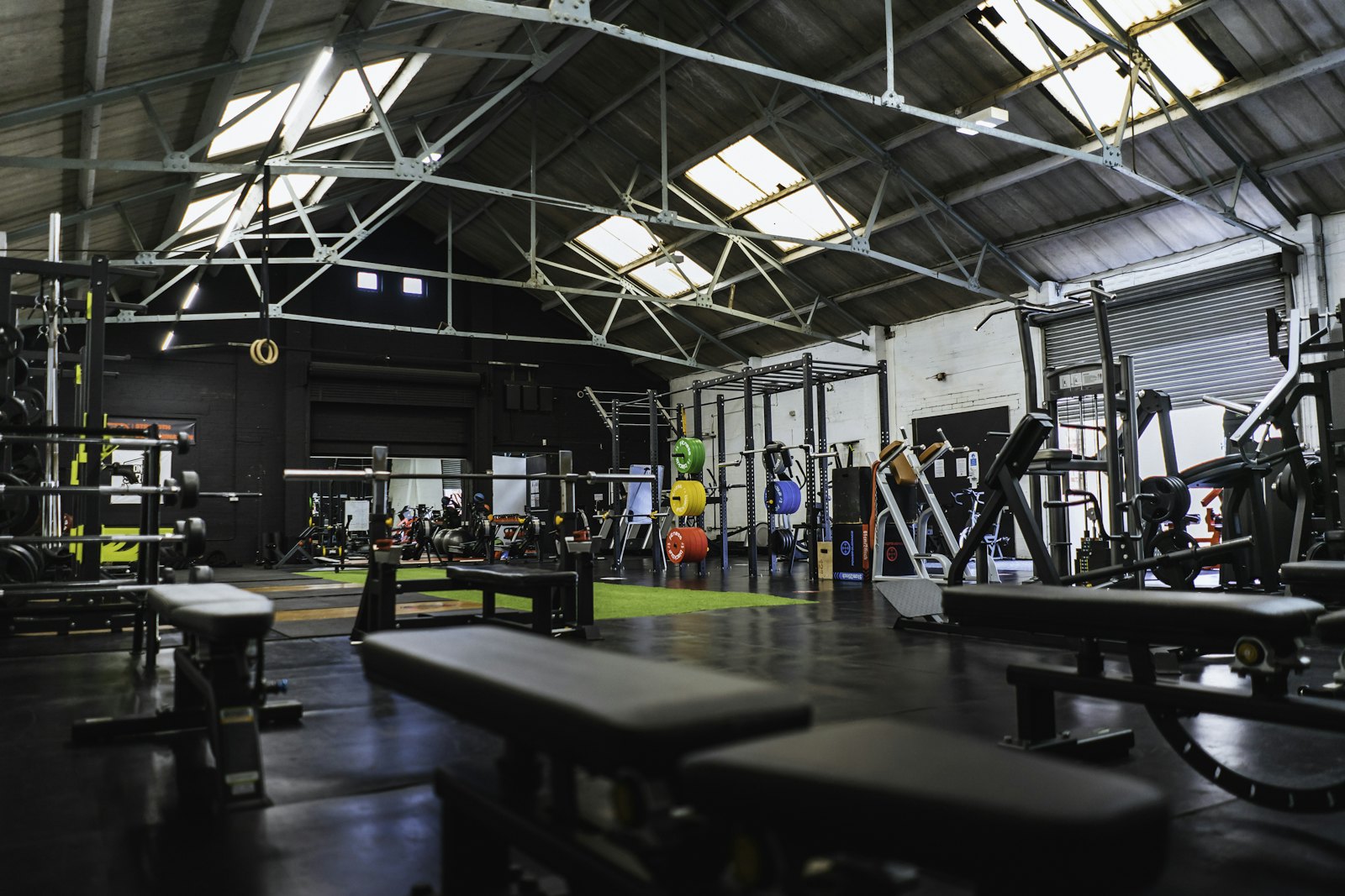 The open training hall